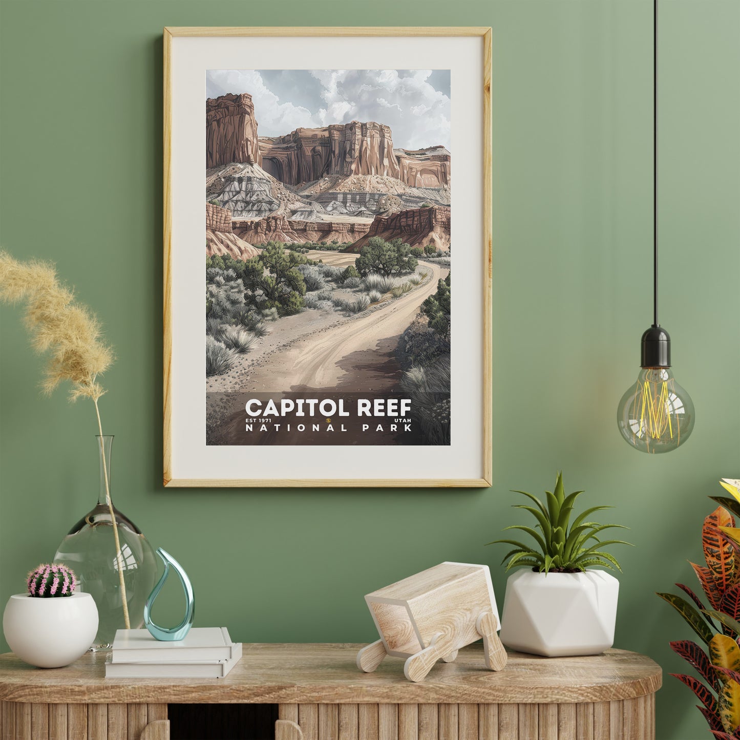 Capitol Reef National Park Poster | S17