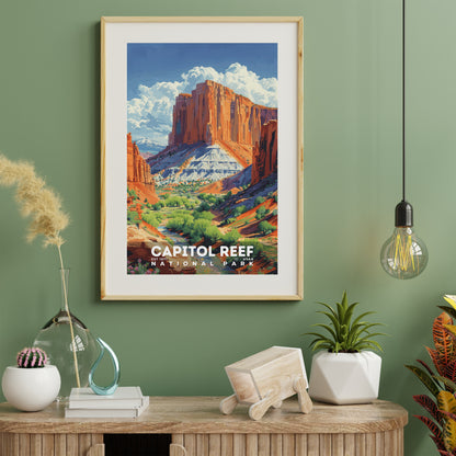 Capitol Reef National Park Poster | S18