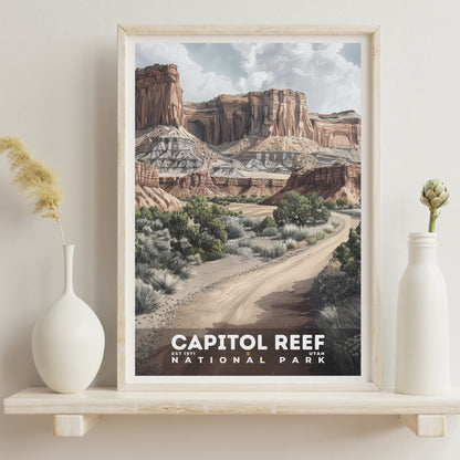 Capitol Reef National Park Poster | S17