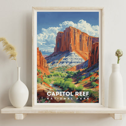 Capitol Reef National Park Poster | S18