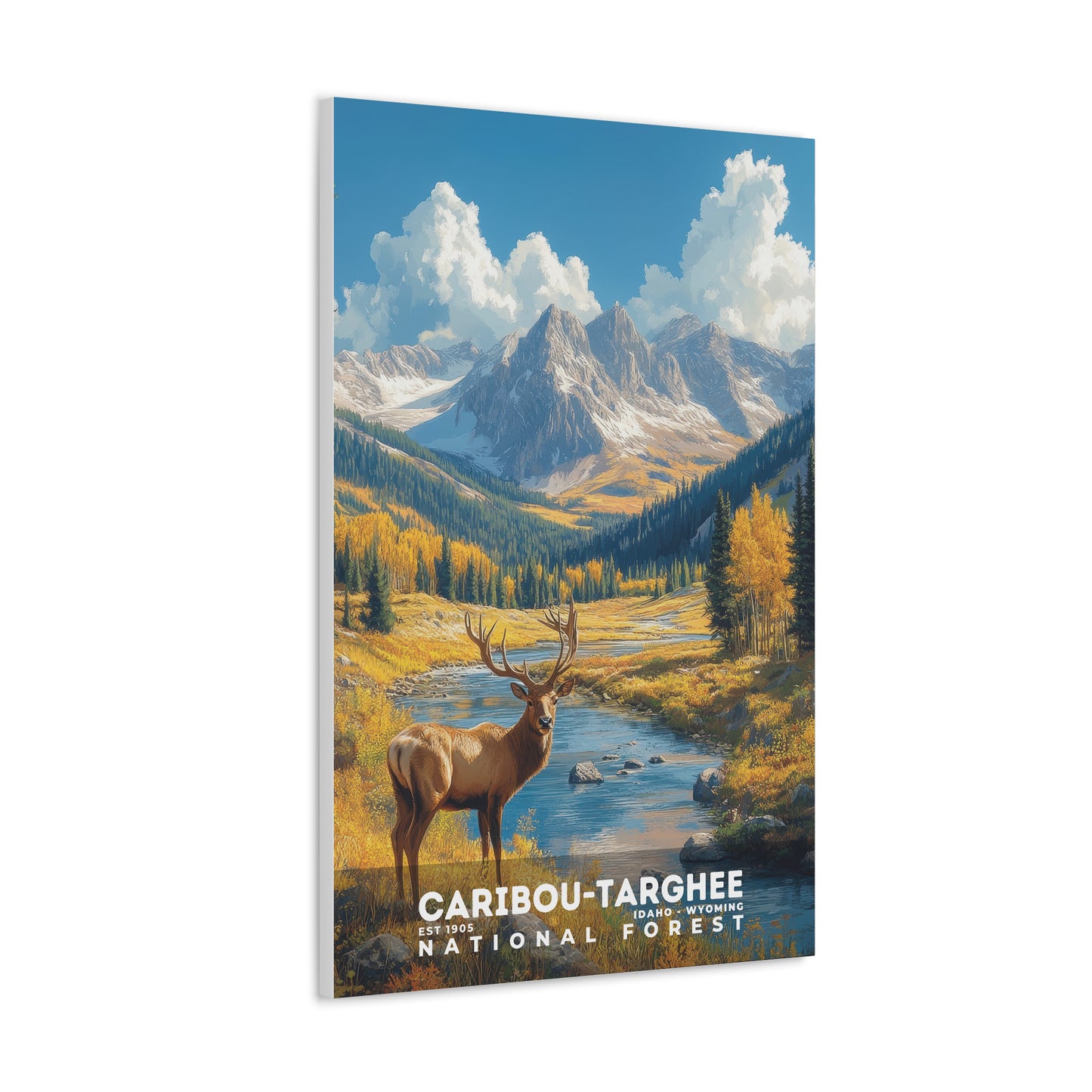 Caribou-Targhee National Forest Poster | S02