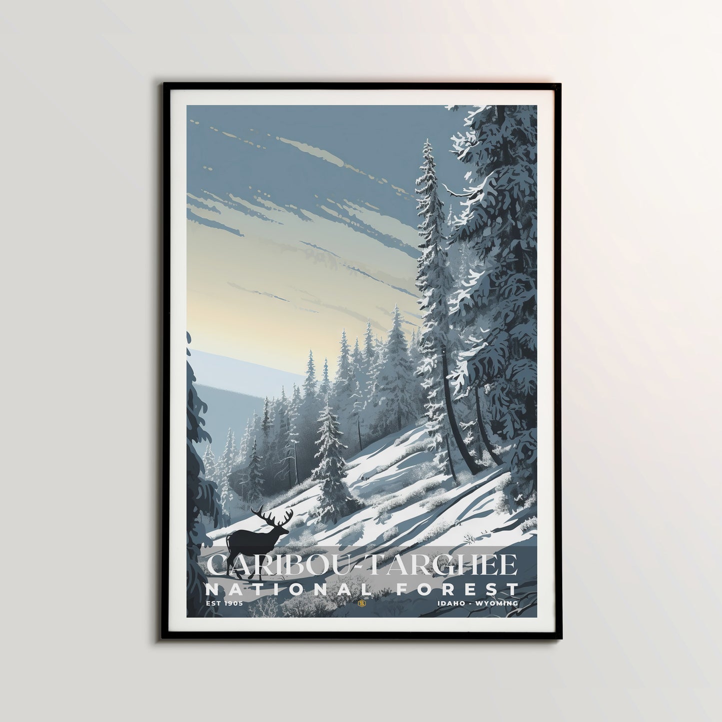 Caribou-Targhee National Forest Poster | S01