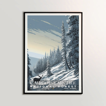 Caribou-Targhee National Forest Poster | S01
