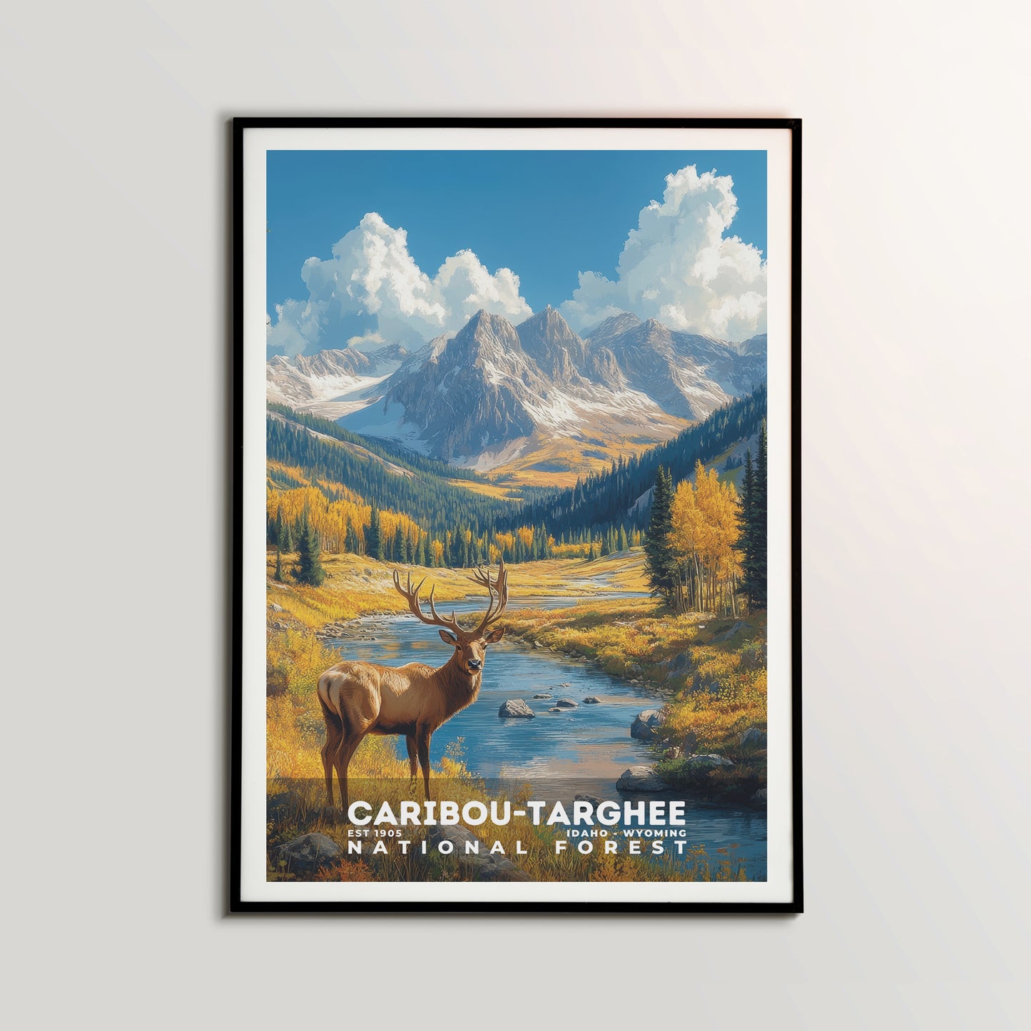 Caribou-Targhee National Forest Poster | S02