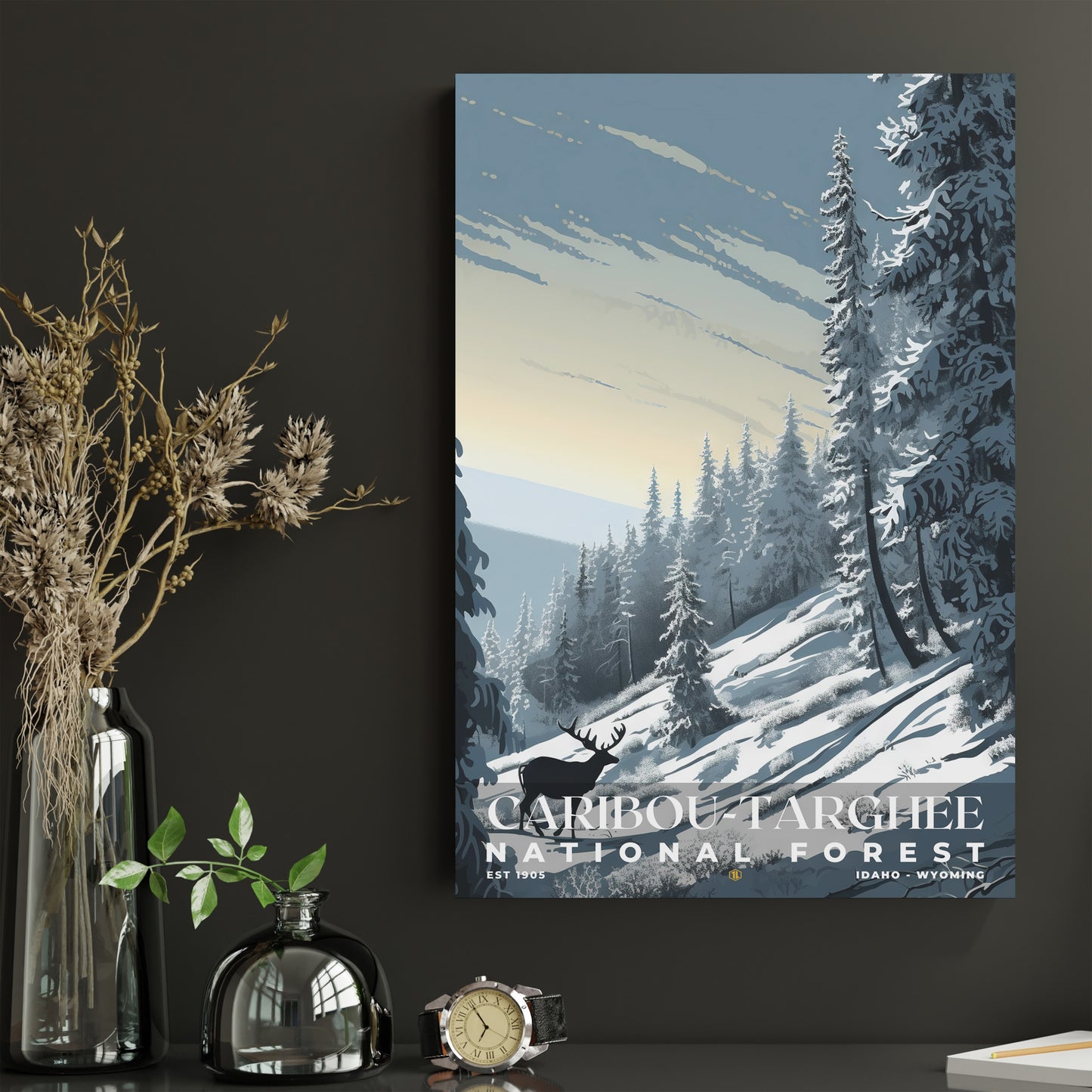 Caribou-Targhee National Forest Poster | S01