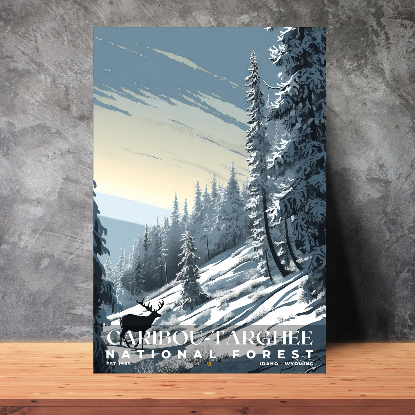 Caribou-Targhee National Forest Poster | S01