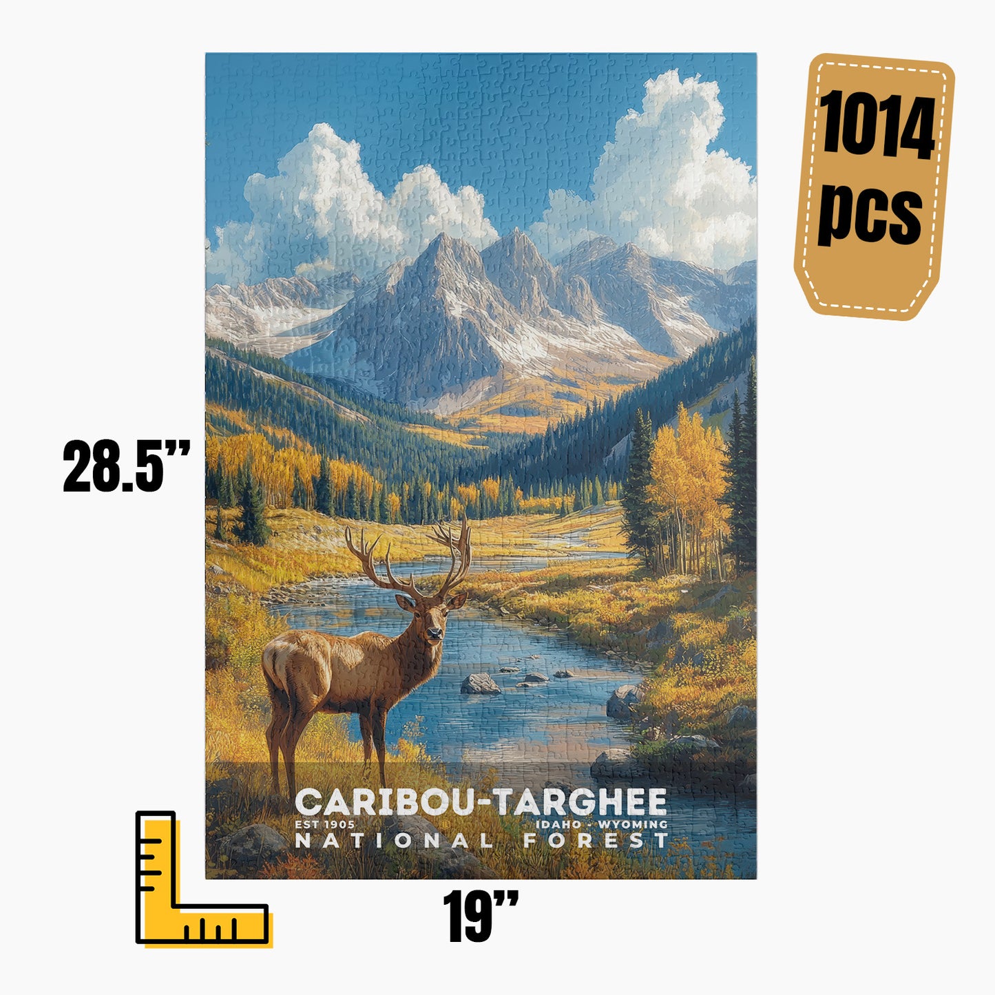 Caribou-Targhee National Forest Puzzle | S02