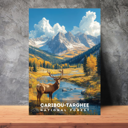 Caribou-Targhee National Forest Poster | S02