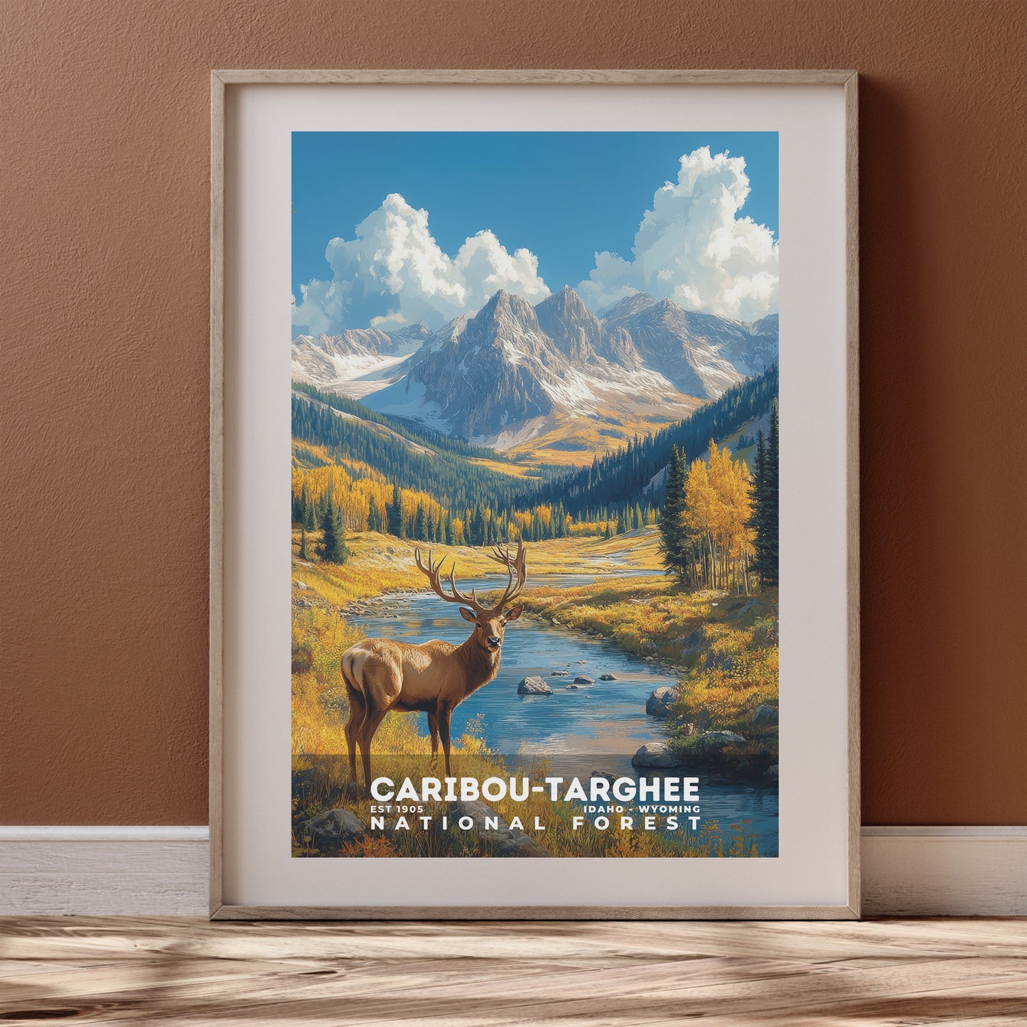 Caribou-Targhee National Forest Poster | S02