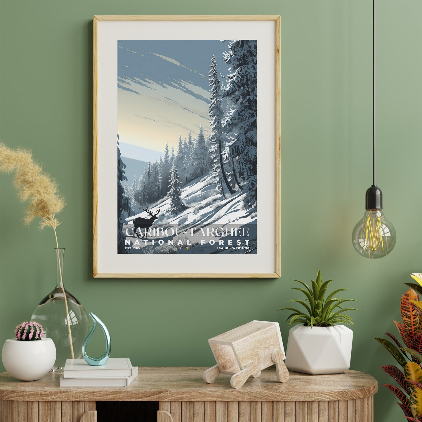 Caribou-Targhee National Forest Poster | S01
