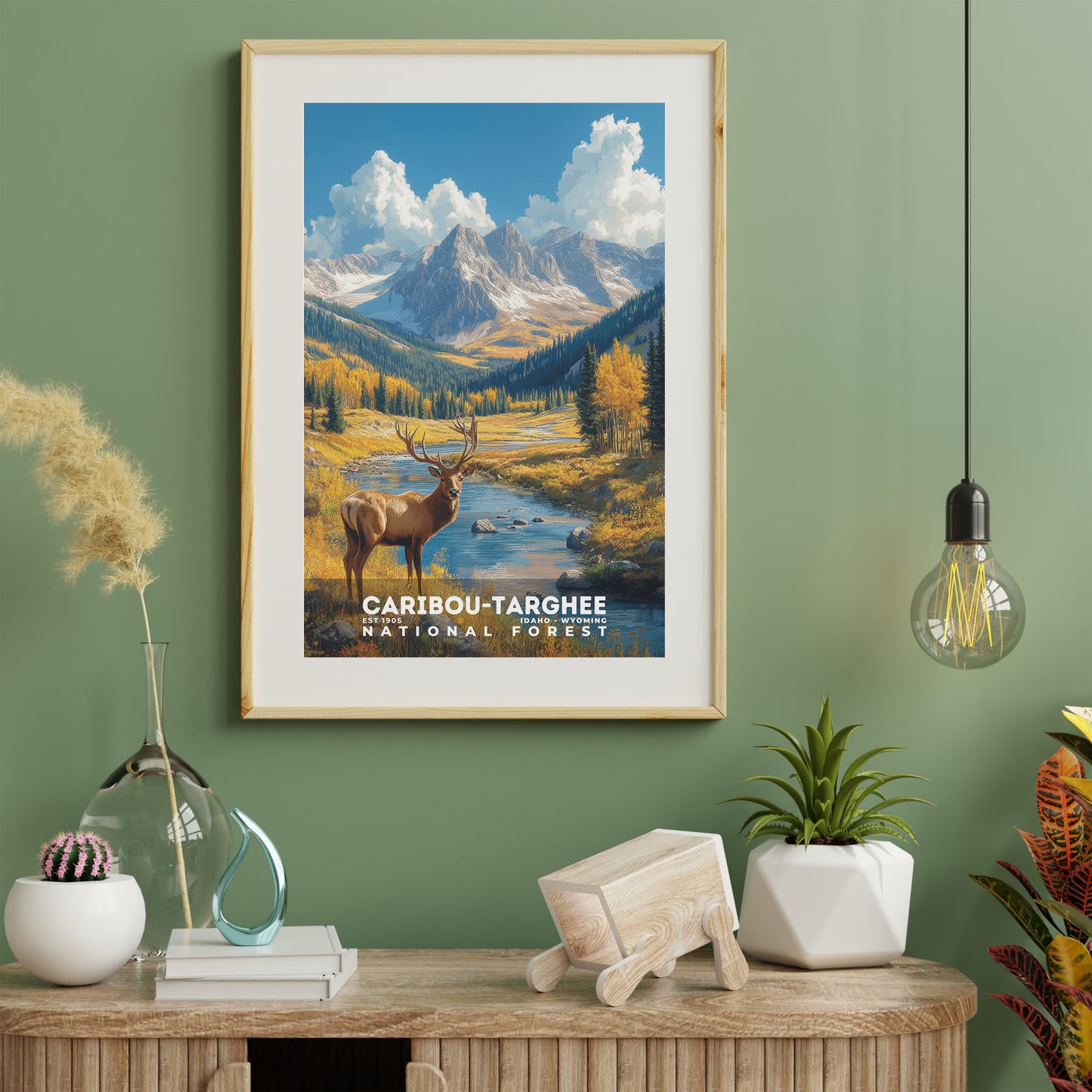 Caribou-Targhee National Forest Poster | S02