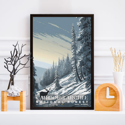 Caribou-Targhee National Forest Poster | S01