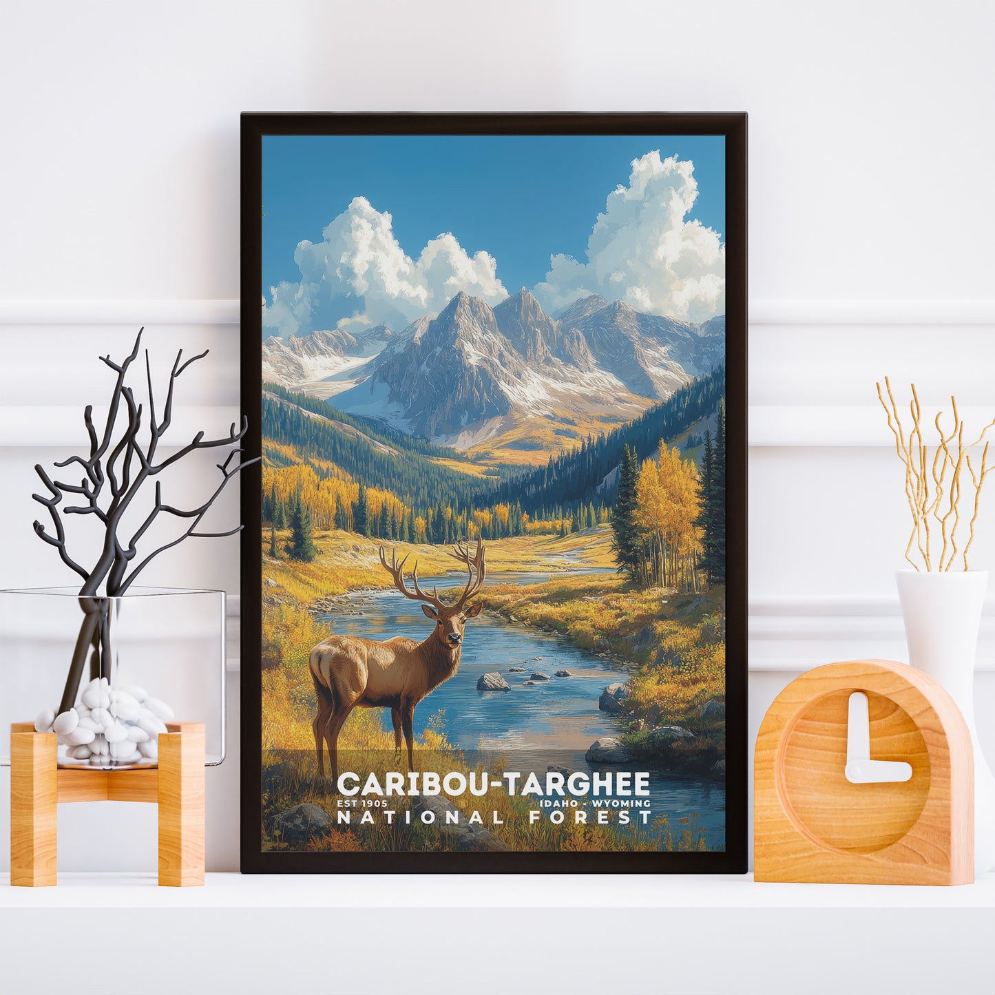Caribou-Targhee National Forest Poster | S02