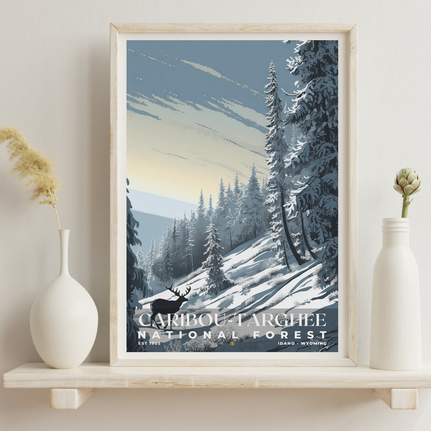 Caribou-Targhee National Forest Poster | S01