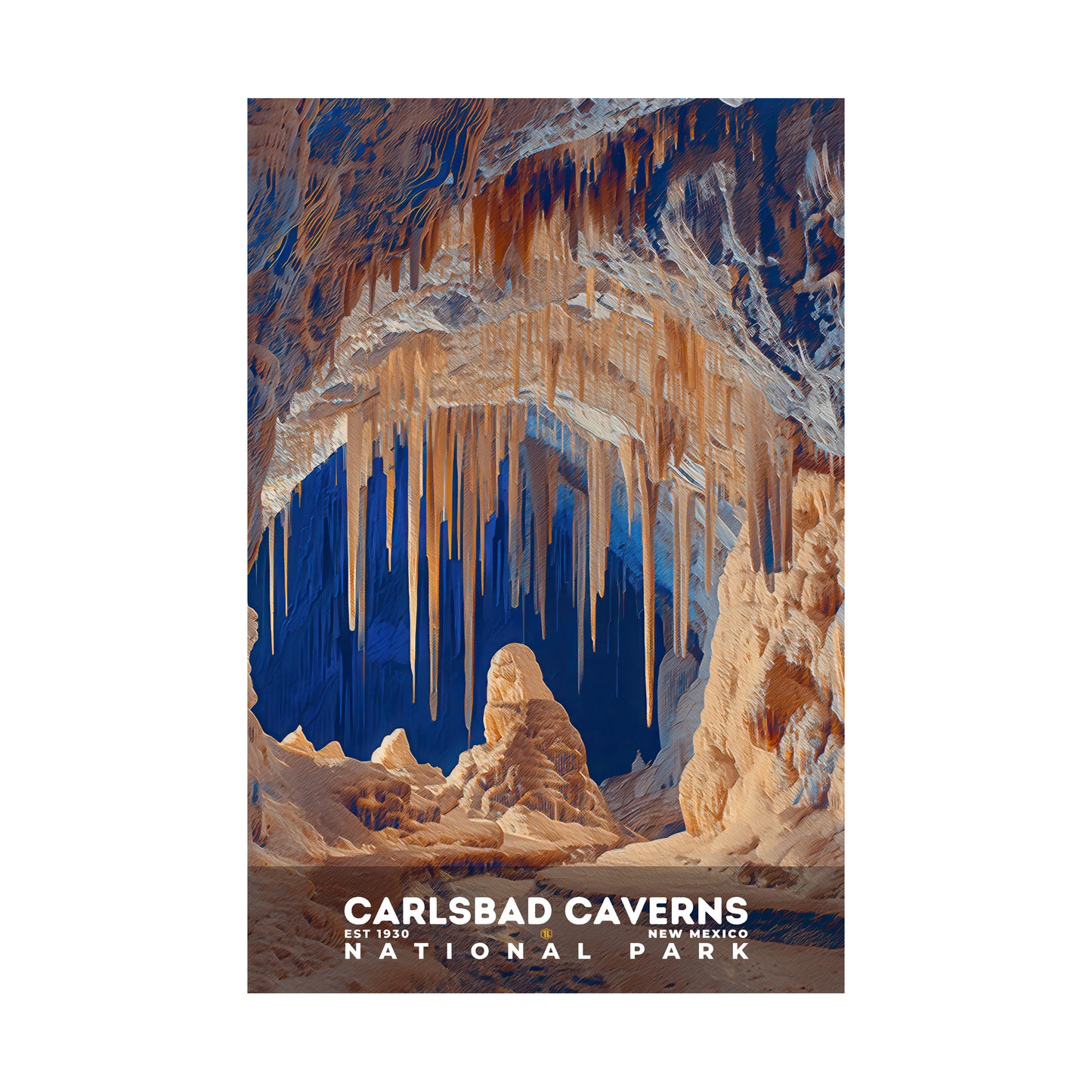 Carlsbad Caverns National Park Poster | S19