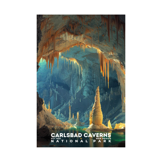 Carlsbad Caverns National Park Poster | S13