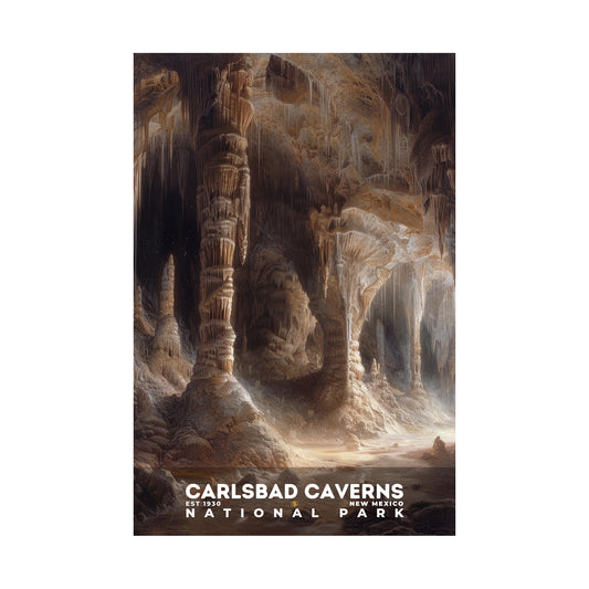 Carlsbad Caverns National Park Poster | S12