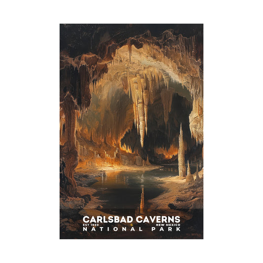 Carlsbad Caverns National Park Poster | S14