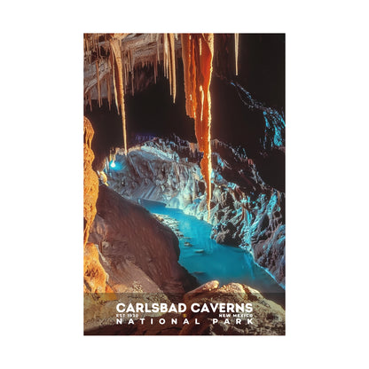 Carlsbad Caverns National Park Poster | S16