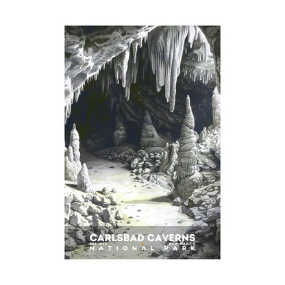 Carlsbad Caverns National Park Poster | S17