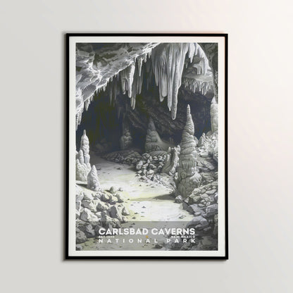 Carlsbad Caverns National Park Poster | S17