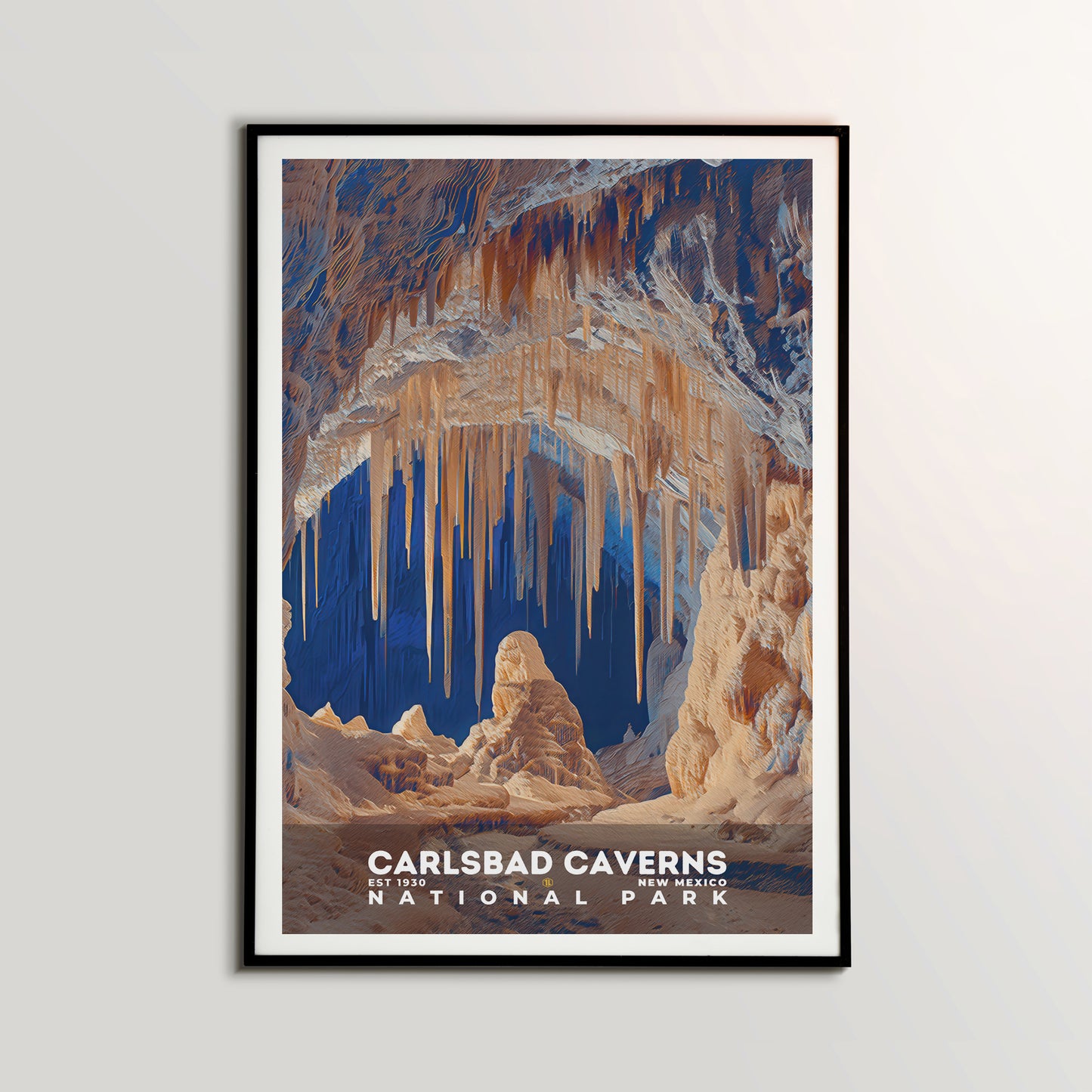 Carlsbad Caverns National Park Poster | S19
