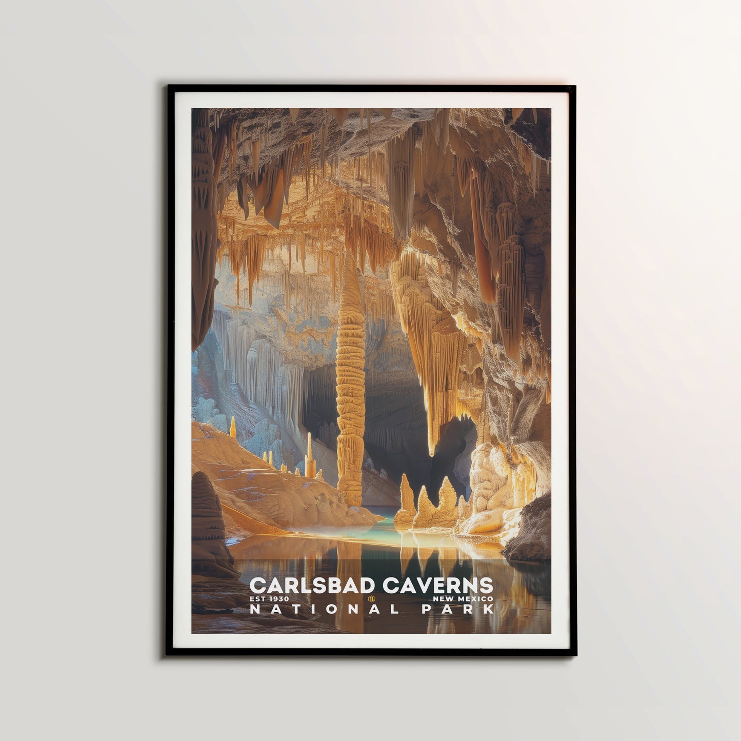 Carlsbad Caverns National Park Poster | S18