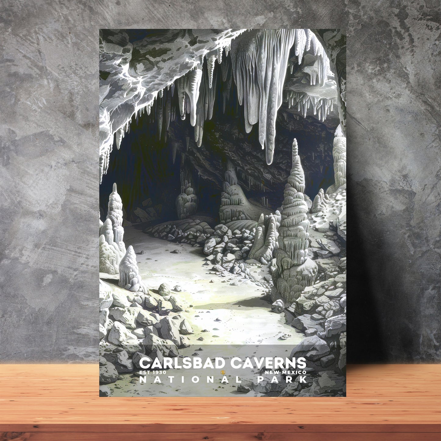 Carlsbad Caverns National Park Poster | S17