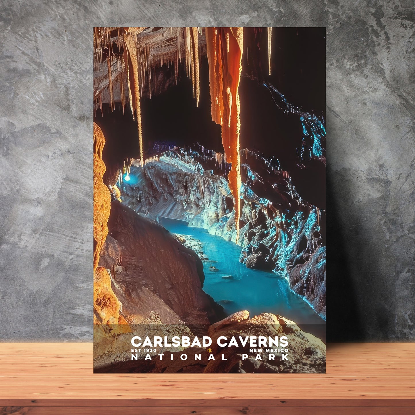 Carlsbad Caverns National Park Poster | S16