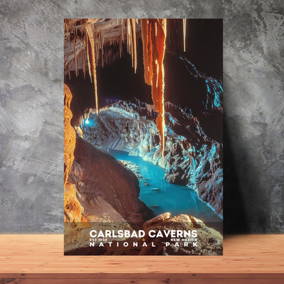 Carlsbad Caverns National Park Poster | S16