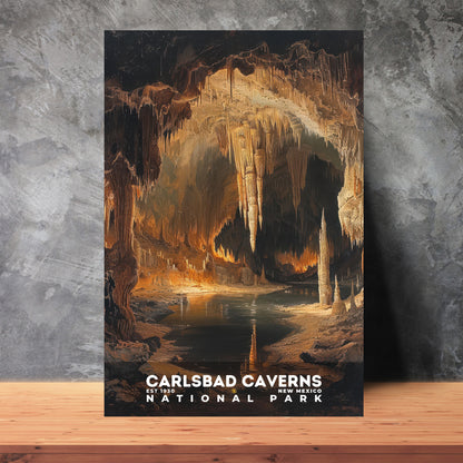 Carlsbad Caverns National Park Poster | S14