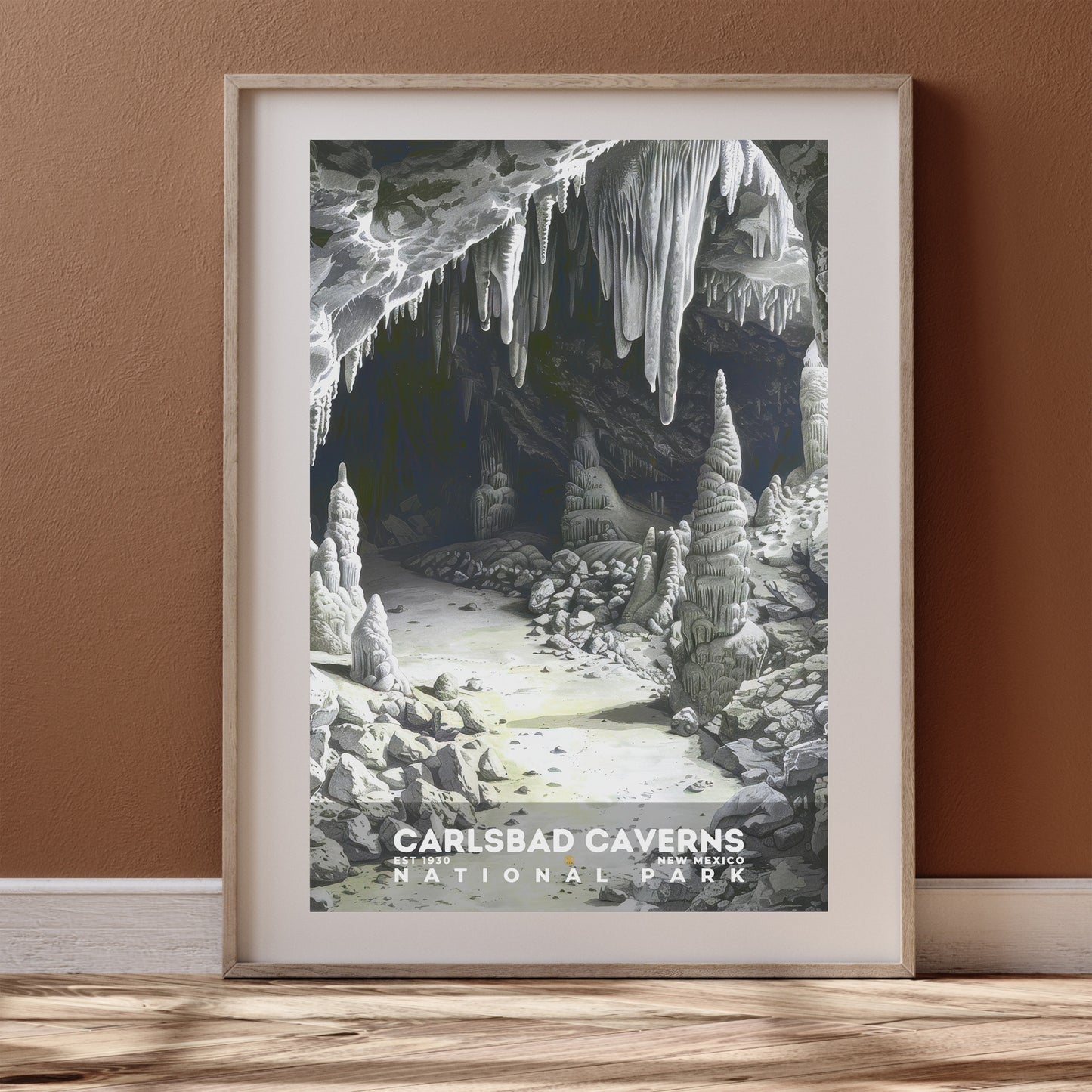 Carlsbad Caverns National Park Poster | S17