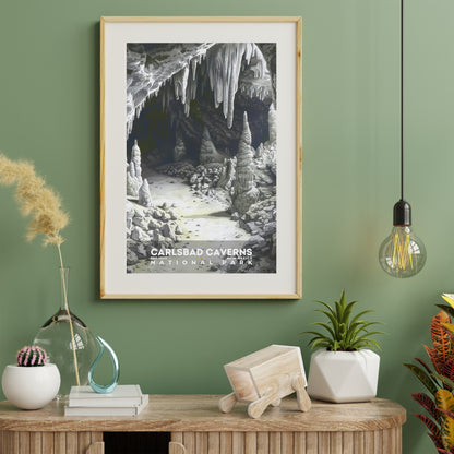 Carlsbad Caverns National Park Poster | S17