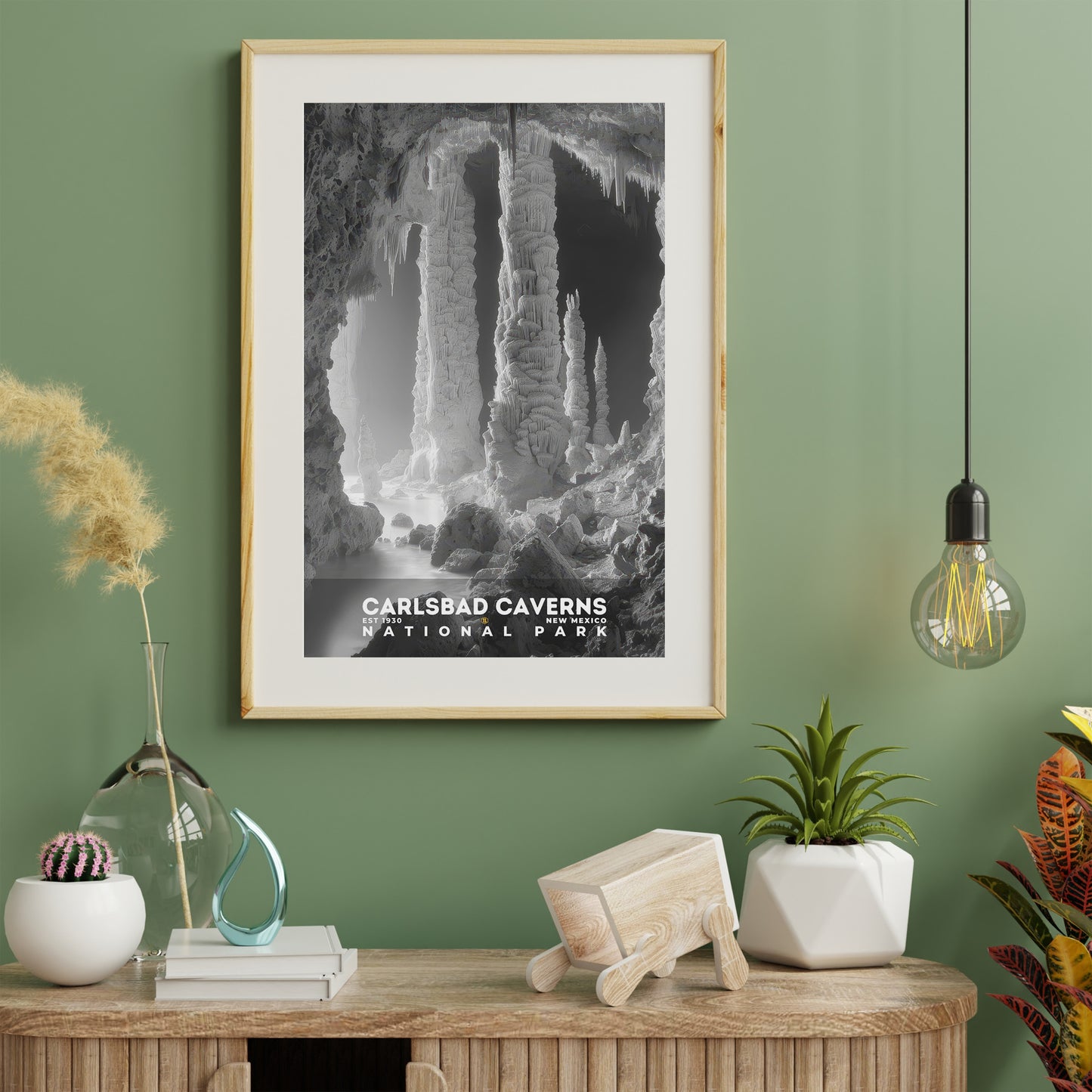 Carlsbad Caverns National Park Poster | S15