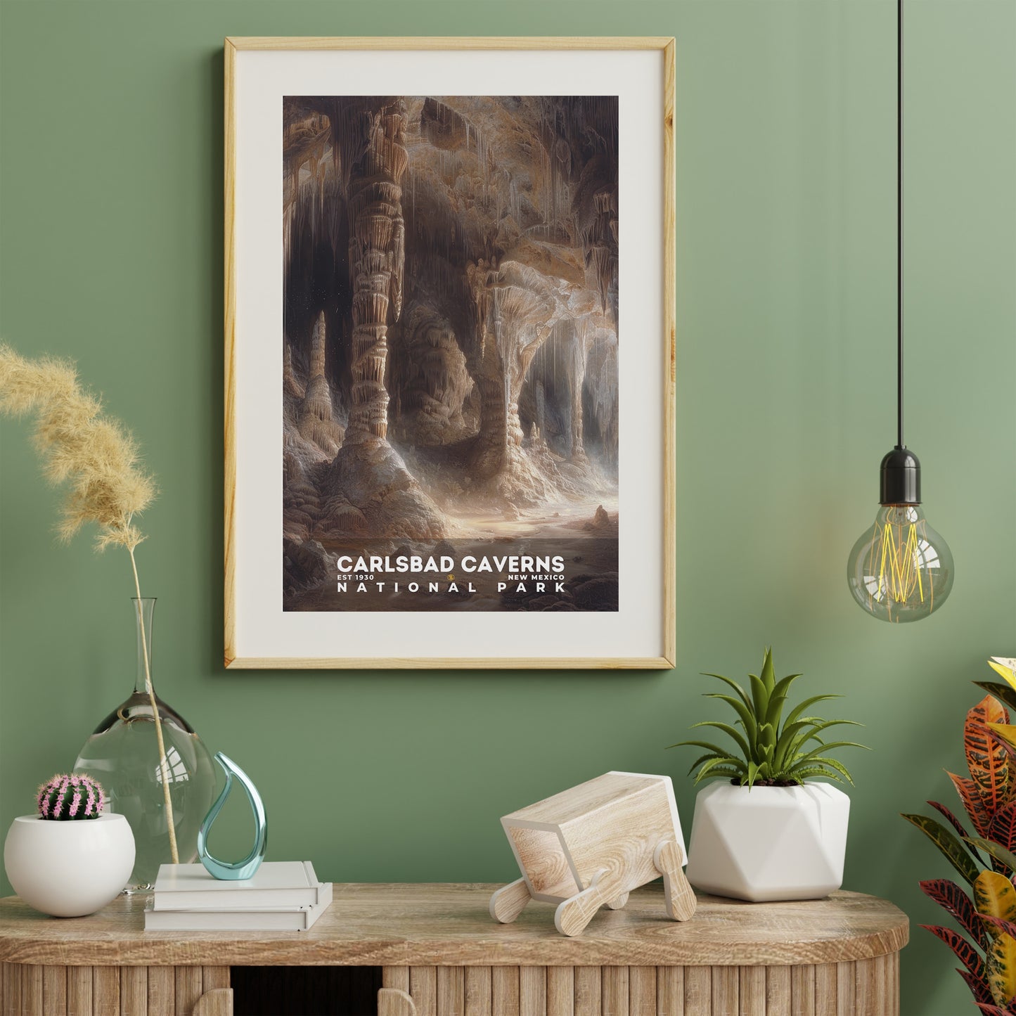 Carlsbad Caverns National Park Poster | S12
