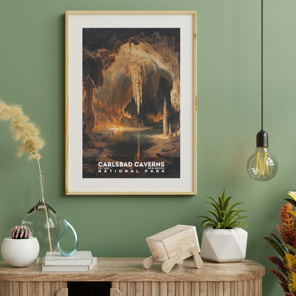 Carlsbad Caverns National Park Poster | S14