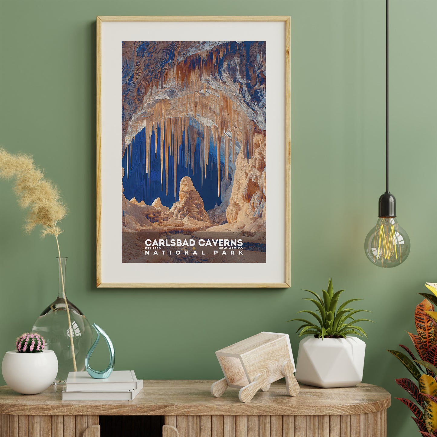 Carlsbad Caverns National Park Poster | S19