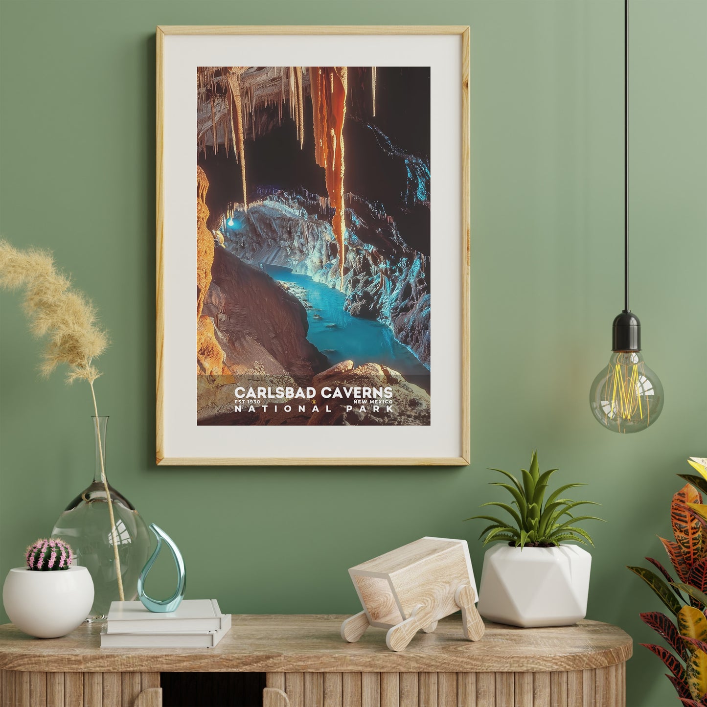 Carlsbad Caverns National Park Poster | S16