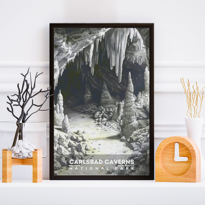 Carlsbad Caverns National Park Poster | S17