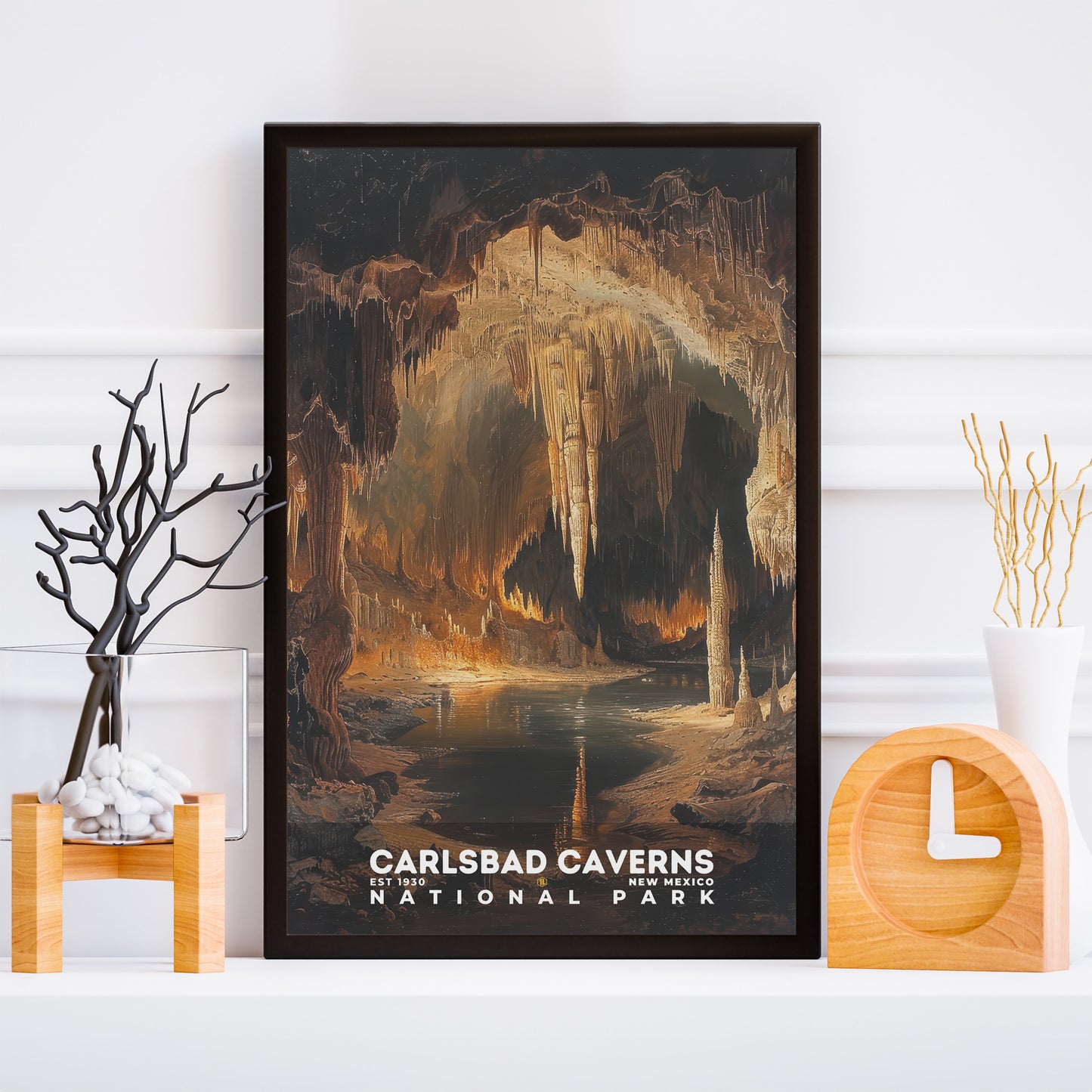 Carlsbad Caverns National Park Poster | S14