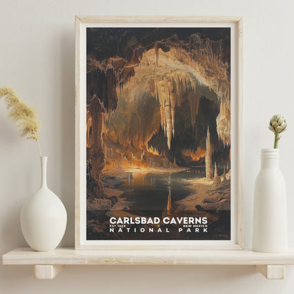 Carlsbad Caverns National Park Poster | S14