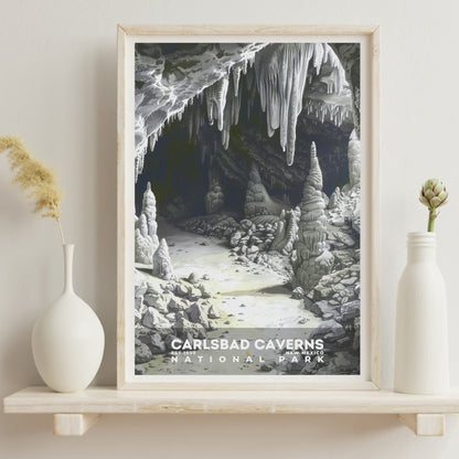 Carlsbad Caverns National Park Poster | S17