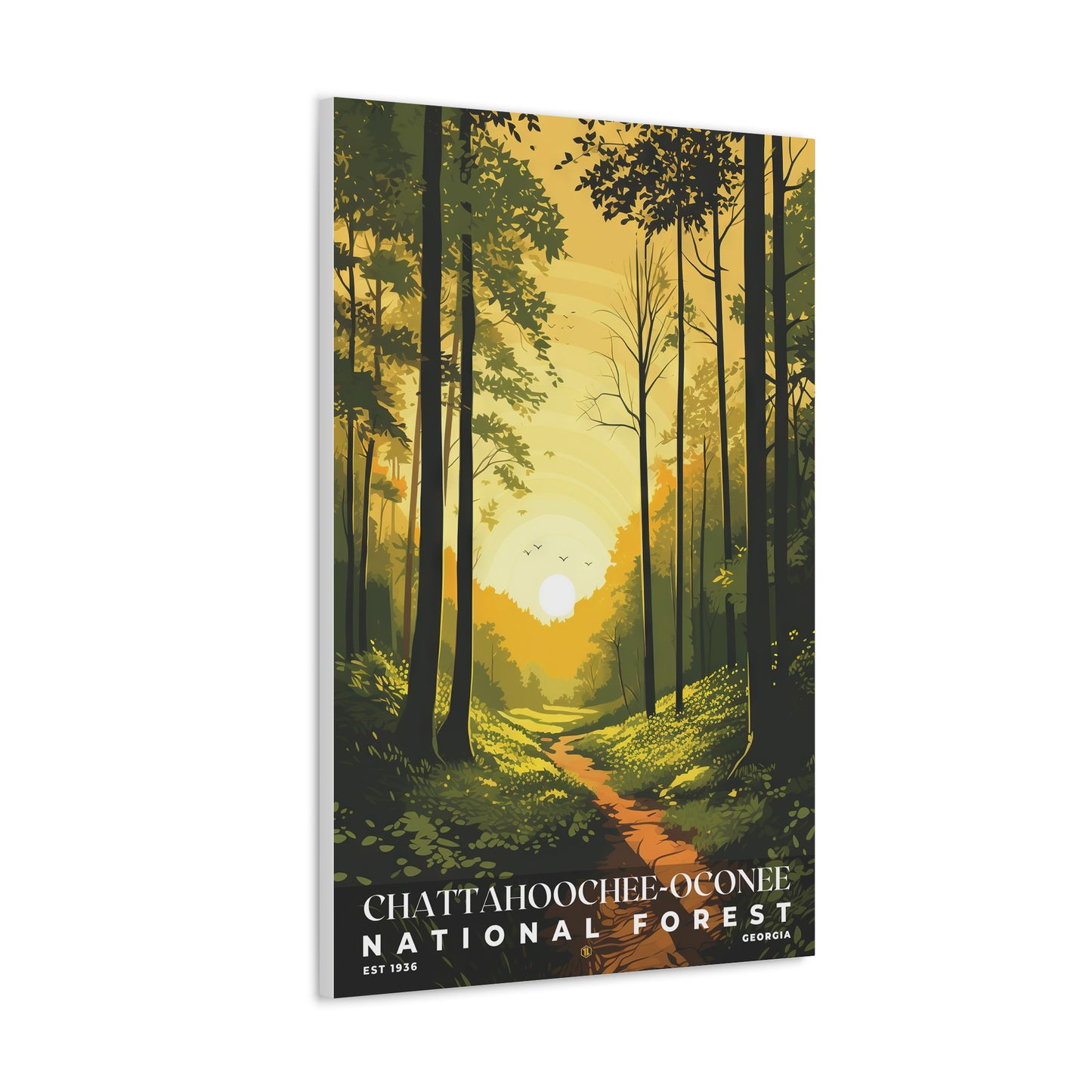 Chattahoochee-Oconee National Forest Poster | S01