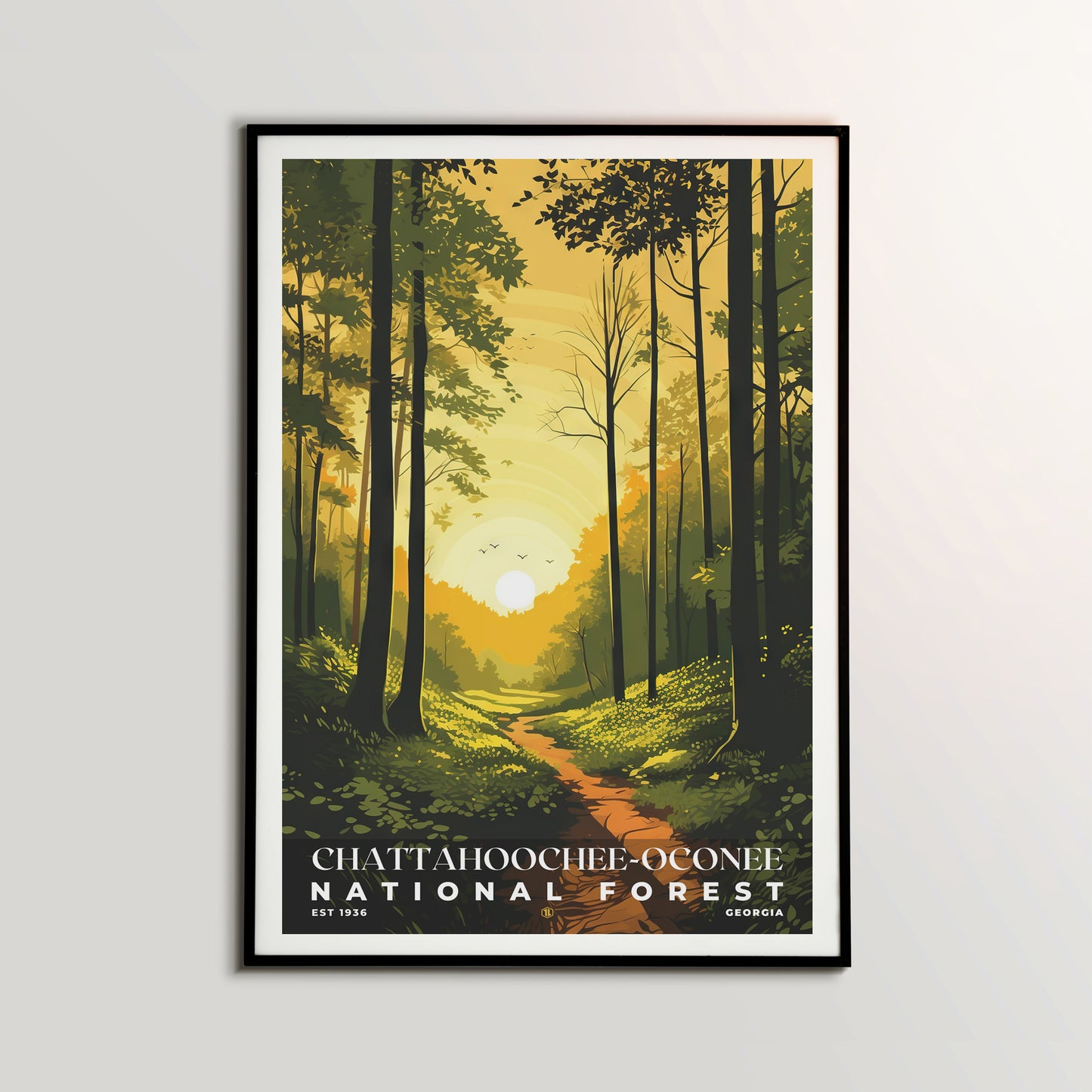 Chattahoochee-Oconee National Forest Poster | S01