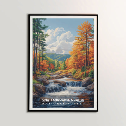Chattahoochee-Oconee National Forest Poster | S02