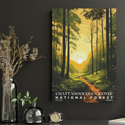 Chattahoochee-Oconee National Forest Poster | S01