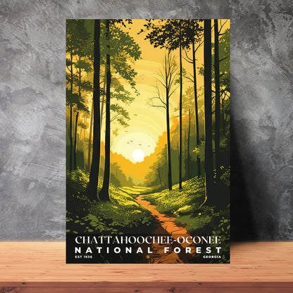 Chattahoochee-Oconee National Forest Poster | S01