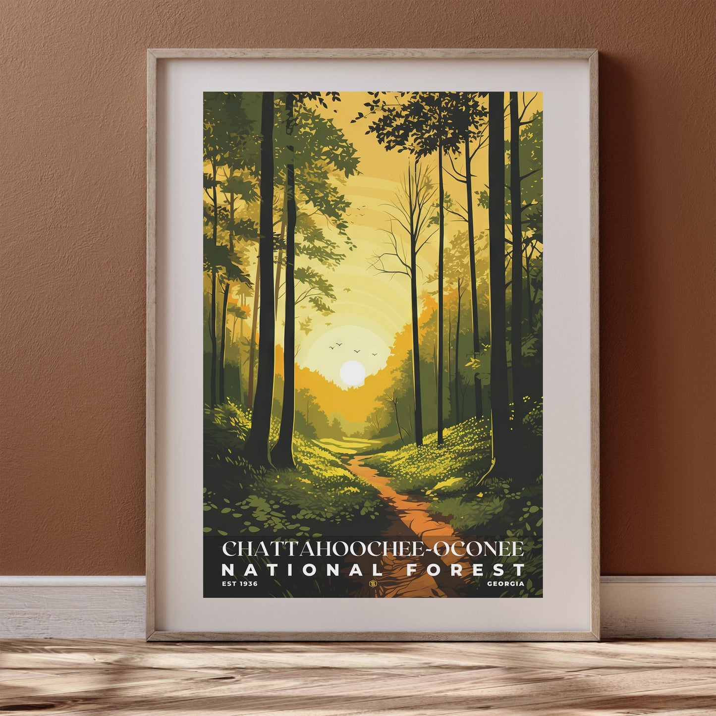 Chattahoochee-Oconee National Forest Poster | S01