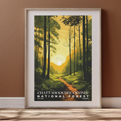 Chattahoochee-Oconee National Forest Poster | S01