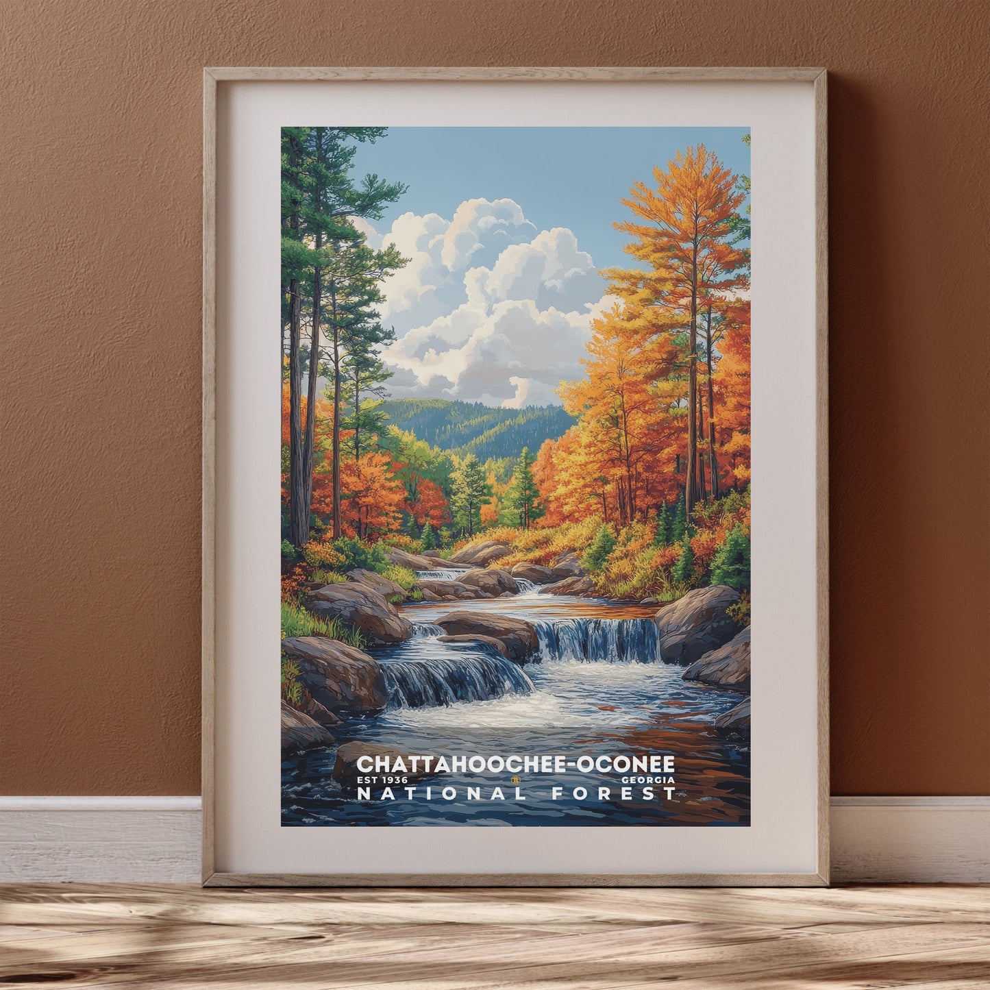 Chattahoochee-Oconee National Forest Poster | S02